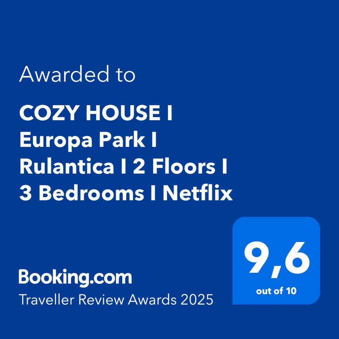 Cozy House I Europa Park I Rulantica I 2 Floors I 3 Bedrooms I Netflix Капел-Графенхаузен Екстериор снимка